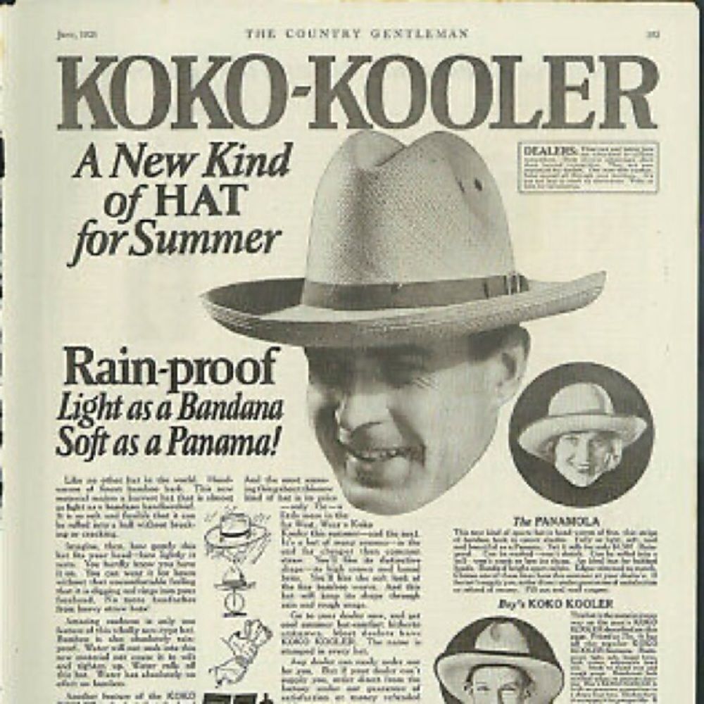 Vintage High Sierra Genuine Koko Kooler 6 7/8 hat - Picture 7 of 7